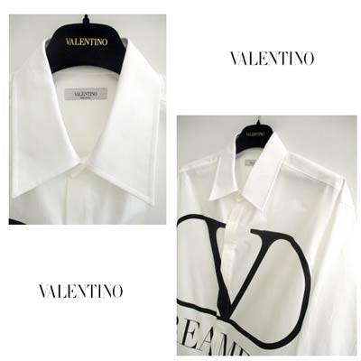 ヴァレンティノ VALENTINO メンズ トップス シャツ 長袖 ロゴ unisex可 