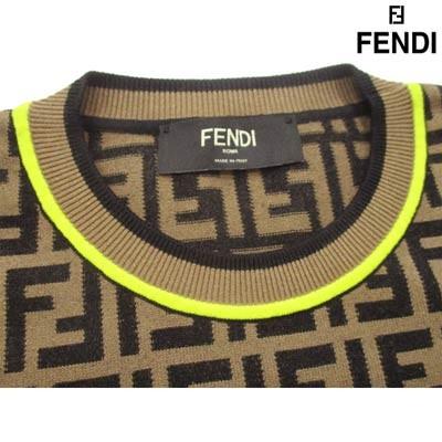 フェンディ(FENDI) メンズ トップス ニット ロゴ サマーニット ユニ 