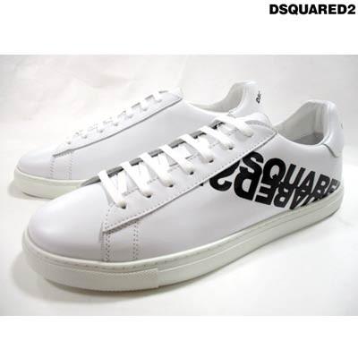 ディースクエアード Dsquared2 メンズ 靴 スニーカー ロゴ かかと部分 フロントdsquared2ロゴ ソールカナダロゴ付スニーカー 白 R 02s 0408 069 ガッツブランドショップ 通販 Yahoo ショッピング