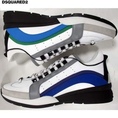 ディースクエアード DSQUARED2 メンズ 靴 スニーカー ロゴ レインボー 