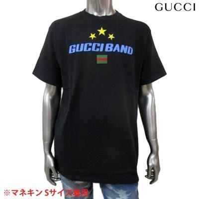 グッチ GUCCI トップス Tシャツ 半袖 ロゴ シェリーラインワッペン・スター刺繍・GUCCI BANDプリント入りTシャツ 黒 (R63800) GB02S :200605-017:ガッツブランドショップ - 通販 - Yahoo!ショッピング グッチ GUCCI トップス Tシャツ 半袖 ロゴ シェリーラインワッペン・スター刺繍・GUCCI BANDプリント入りTシャツ 黒 (R63800) GB02S :200605-017:ガッツブランドショップ - 通販 - Yahoo!ショッピング