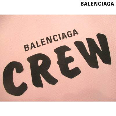 バレンシアガ Balenciaga メンズ トップス フーディー ユニセックス可 2color Balenciaga Crewロゴプリント付パーカー ピンク 黒 R 02a 0722 012 ガッツブランドショップ 通販 Yahoo ショッピング