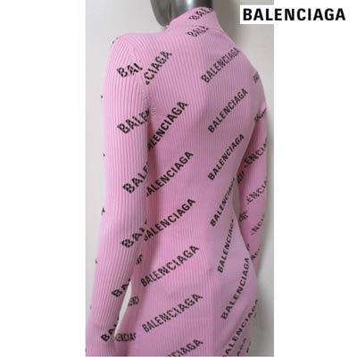 バレンシアガ Balenciaga レディース トップス ワンピース ロゴ 2color 総柄balenciaga斜めロゴプリント付タイトワンピース ピンク 黒 R 02a 0722 015 ガッツブランドショップ 通販 Yahoo ショッピング
