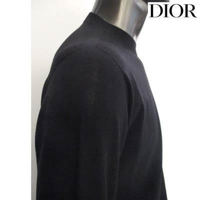 ディオールオム DIOR HOMME メンズ トップス ニット セーター ロゴ 裾