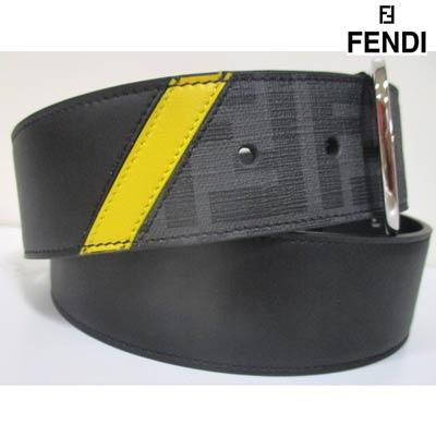 フェンディ FENDI メンズ 小物 ベルト レザーベルト ロゴ FFズッカ柄 フェンディ FENDI メンズ 小物 ベルト レザーベルト ロゴ FFズッカ柄