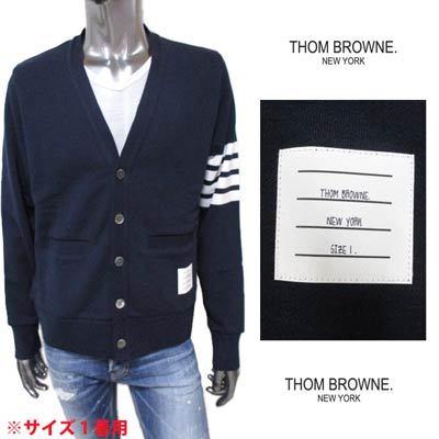 トムブラウン Thom Browne メンズ トップス カーディガン ロゴ バックネック部分トリコロールタグ アームライン 裾タグ付きカーディガン R 02a 1014 057 ガッツブランドショップ 通販 Yahoo ショッピング