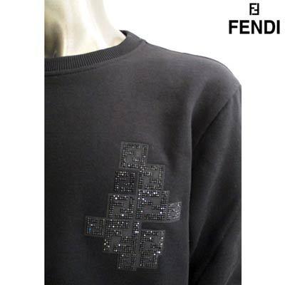 フェンディ FENDI メンズ トップス スウェット トレーナー ロゴ 