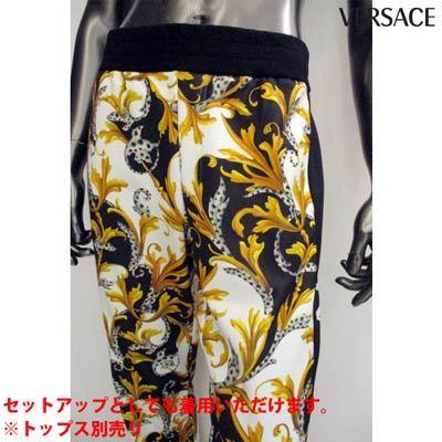 ヴェルサーチ VERSACE メンズ パンツ ロゴ setup着可(トップス別売り