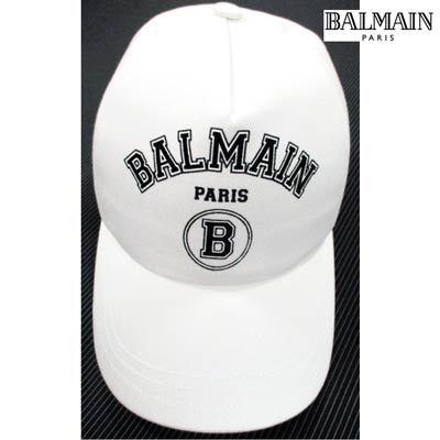 バルマン BALMAIN メンズ 小物 帽子 キャップ ロゴ ユニセックス可 BALMAINロゴ付きキャップ 白 VH1XA000 B015 0FA  (R43000) 12S :201216-016:ガッツブランドショップ - 通販 - Yahoo!ショッピング