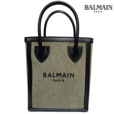 バルマン Balmain メンズ 鞄 バッグ トートバッグ 2way ロゴ ユニセックス可 Balmain Parisロゴプリント付き2wayミニトート バッグ カーキ R 12s 1216 030 ガッツブランドショップ 通販 Yahoo ショッピング