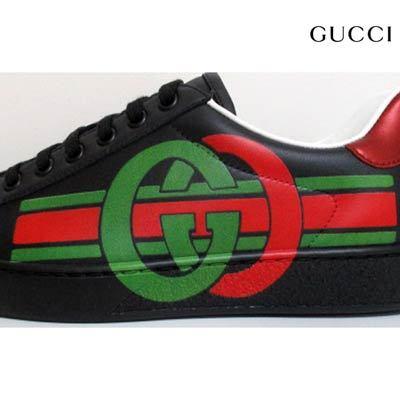 グッチ GUCCI メンズ 靴 スニーカー ロゴ エース シェリーライン・GG 