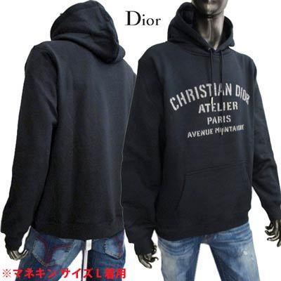 ディオールオム DIOR HOMME メンズ トップス パーカー フーディー ロゴ