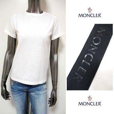 モンクレール MONCLER レディース トップス Tシャツ 半袖 ロゴ バック モンクレール MONCLER レディース トップス Tシャツ 半袖 ロゴ バック