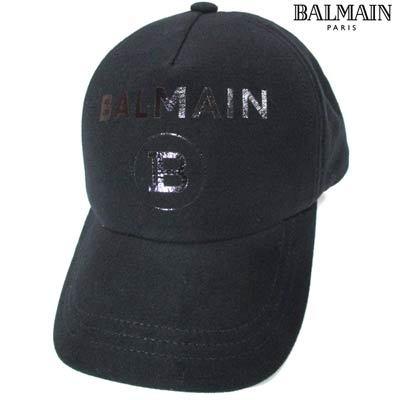 バルマン BALMAIN メンズ 小物 帽子 キャップ ロゴ ユニセックス可 BALMAINロゴプリント付キャップ VH1XA000 B016 0PA  (R40700) 121 :210202-087:ガッツブランドショップ - 通販 - Yahoo!ショッピング