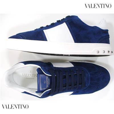 ヴァレンティノ VALENTINO メンズ 靴 スニーカー タン部分ロゴ・ソール 