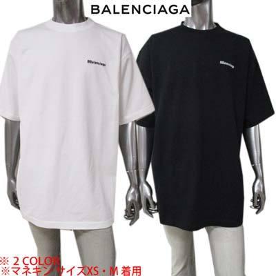 セール バレンシアガ Balenciaga メンズ トップス Tシャツ 半袖 2color オーバーサイズ チェスト部分balenciaga ロゴ入りコットンtシャツ R 011 ガッツブランドショップ 通販 Yahoo ショッピング オープニング大放出セール Www Skylanceronline Com