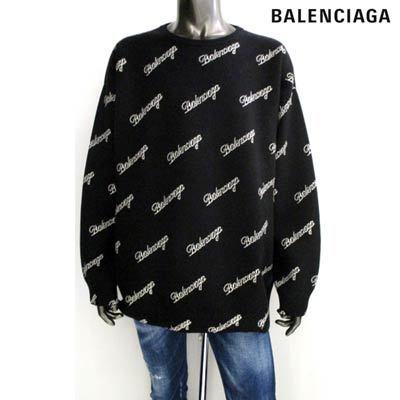 バレンシアガ BALENCIAGA メンズ トップス ニット セーター ロゴ ユニ