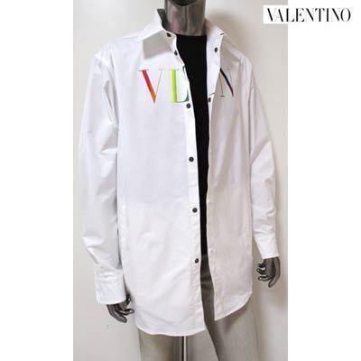 ヴァレンティノ VALENTINO メンズ トップス シャツ 長袖 ロゴ 