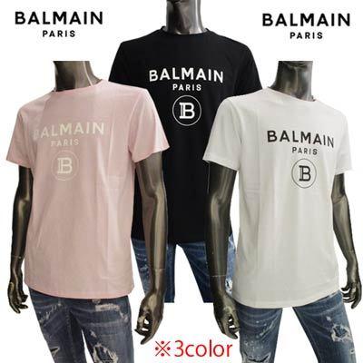特売 バルマン Balmain メンズ キッズ 子供服 トップス Tシャツ 半袖 ロゴ 男児 女児着用可 3color Balmainロゴプリント付きtシャツ R 121 日本産 Zoetalentsolutions Com