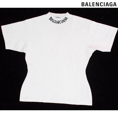 バレンシアガ BALENCIAGA レディース トップス Tシャツ 半袖 Aライン 