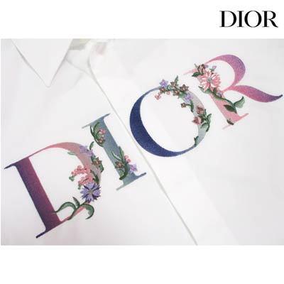 ディオールオム DIOR HOMME メンズ トップス シャツ 長袖 ロゴ スペア