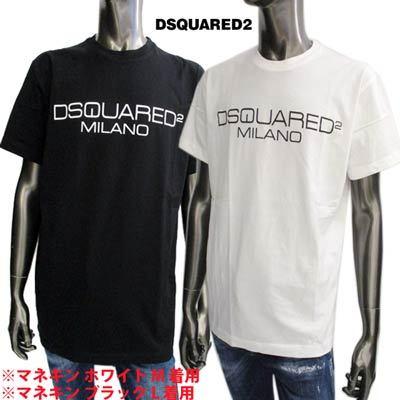 ディースクエアード DSQUARED2 メンズ トップス Tシャツ 半袖 ロゴ 2color DSQUARED2 MILANOロゴプリント付Tシャツ  (R31900) 121 :210325-025:ガッツブランドショップ - 通販 - Yahoo!ショッピング