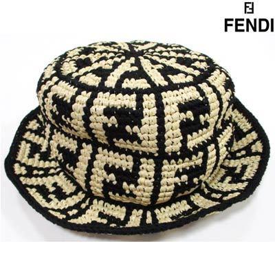 安心の定価販売 フェンディ Fendi レディース 帽子 ストローハット 麦わら帽子 ロゴ 総柄ffズッカ柄編みストローハット ベージュ Fxq6 Adrh F1e14 R 121 コンビニ受取対応商品 Www Ladislexia Net