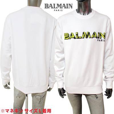 バルマン BALMAIN メンズ トップス スウェット トレーナー ロゴ 