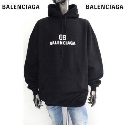 バレンシアガ BALENCIAGA メンズ トップス パーカー フーディー ロゴ 