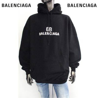 バレンシアガ BALENCIAGA メンズ トップス パーカー フーディー ロゴ