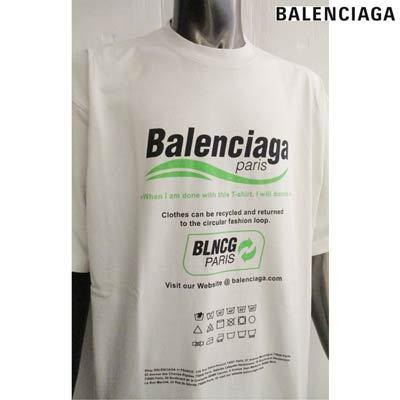 バレンシアガ メンズTシャツ 半袖 オーバーサイズ BALENCIAGA バレンシアガ メンズTシャツ 半袖 オーバーサイズ BALENCIAGA