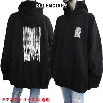 バレンシアガ BALENCIAGA メンズ トップス パーカー フーディー ロゴ