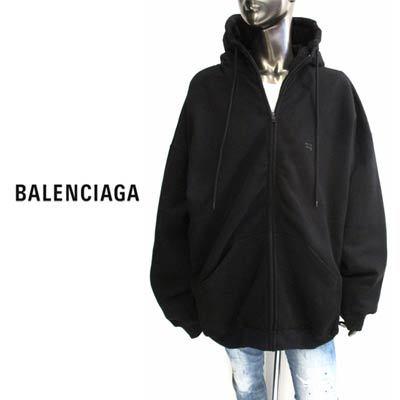 バレンシアガ BALENCIAGA メンズトップス パーカー フーディ ロゴ