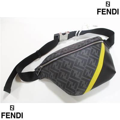 フェンディ FENDI メンズ 鞄 バッグ ロゴ ユニセックス可 裏地メッシュ