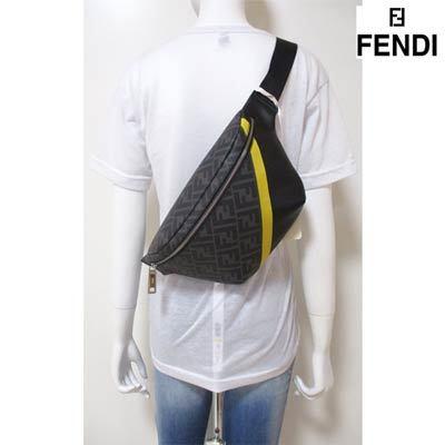 フェンディ FENDI メンズ 鞄 バッグ ロゴ ユニセックス可 裏地メッシュ