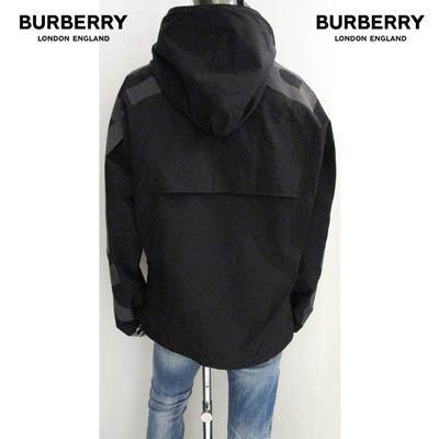 【クーポン】 バーバリー BURBERRY メンズ アウター ジャケット ロゴ スリーブ/ショルダー部分BURBERRYロゴ・フーデッドジップジャケット ブラック 8043858 128660 A1189 【AAA2616269115】(92340円)