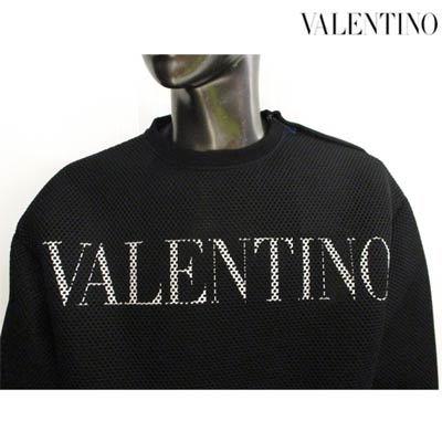 ヴァレンティノ VALENTINO メンズ トップス トレーナー ロゴ 全面 