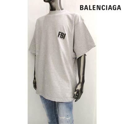 バレンシアガ BALENCIAGA メンズ トップス Tシャツ 半袖 ロゴ ひび割 バレンシアガ BALENCIAGA メンズ トップス Tシャツ 半袖 ロゴ ひび割