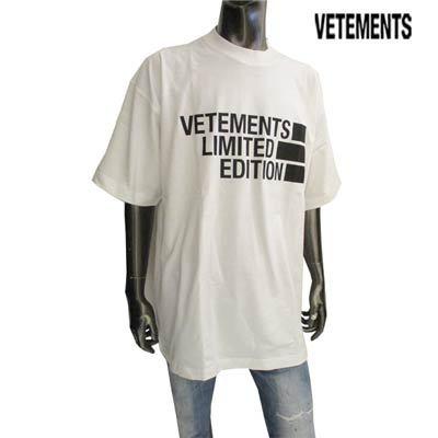 ヴェトモン VETEMENTS メンズ トップス Tシャツ 半袖 ロゴ LIMITED 
