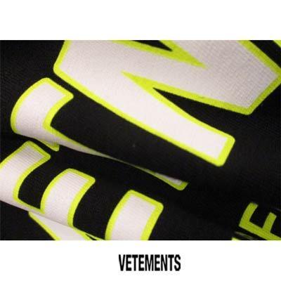 ヴェトモン(VETEMENTS)メンズ トップス Tシャツ 半袖 ロゴ LIMITED 