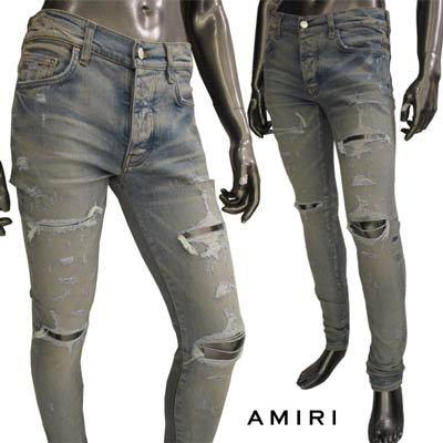 アミリ AMIRI メンズ デニム パンツ ジーンズ 2color クラッシュ加工 