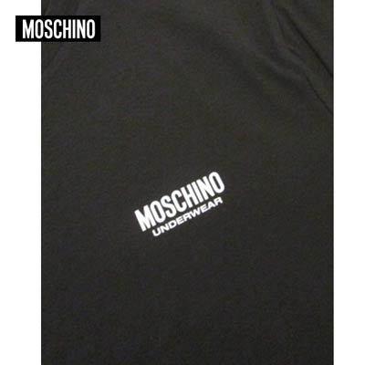 モスキーノ MOSCHINO メンズ トップス Tシャツ 半袖 ロゴ 2color