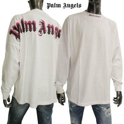 パームエンジェルス PALM ANGELS メンズ トップス Tシャツ 長袖 ロンT バックPALM ANGELSダブルカーブロゴ・フロントネック部分ロゴ付きロングTシャツ ホワイト :220428-010:ガッツブランドショップ - 通販 - Yahoo!ショッピング パームエンジェルス PALM ANGELS メンズ トップス Tシャツ 長袖 ロンT バックPALM ANGELSダブルカーブロゴ・フロントネック部分ロゴ付きロングTシャツ ホワイト :220428-010:ガッツブランドショップ - 通販 - Yahoo!ショッピング
