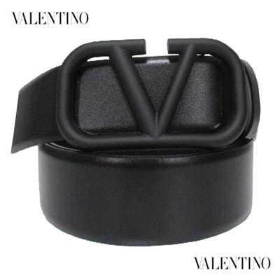 ヴァレンティノ VALENTINO メンズ 小物 グッズ ベルト レザーベルト ロゴ Vロゴバックル・帯部分ロゴ刻印付きレザーベルト ブラック  XY2T0Q87 WQG 0NO :220502-059:ガッツブランドショップ - 通販 - Yahoo!ショッピング