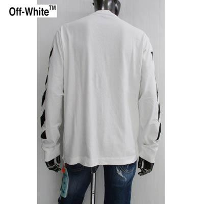オフホワイト OFF-WHITE メンズ トップス ロンT カットソー 長袖 ロゴ オフホワイト OFF-WHITE メンズ トップス ロンT カットソー 長袖 ロゴ