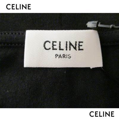 セリーヌ CELINE メンズ トップス Tシャツ 半袖 ロゴ ユニセックス可