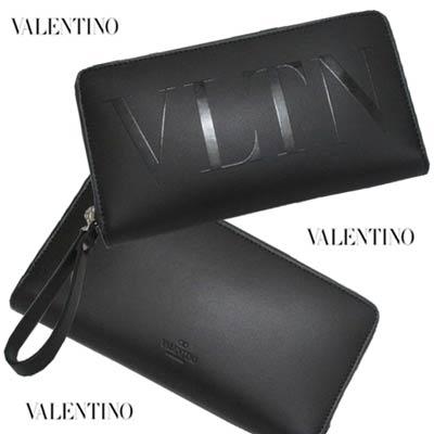 新品 2021 VALENTINO VLTN レザー ウォレット ヴァレンティノ