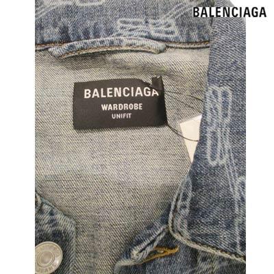 バレンシアガ デニム ジャケット BALENCIAGA メンズ ストライプライン