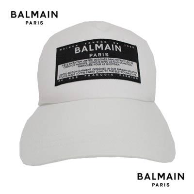 バルマン BALMAIN メンズ 帽子 キャップ ロゴ ユニセックス可 フロント ...