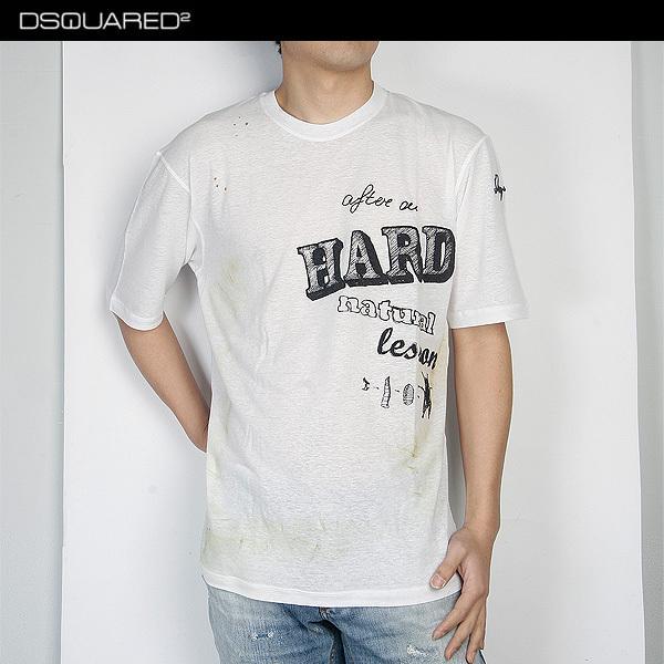 ディースクエアード DSQUARED2 メンズ トップス Tシャツ 半袖  ダーティー/ダメージ加工・ランゲージ/アートロゴ・DSQUARED2ロゴ刺繍付Tシャツ (R39900) :71gc686-b:ガッツブランドショップ  - 通販 - Yahoo!ショッピング
